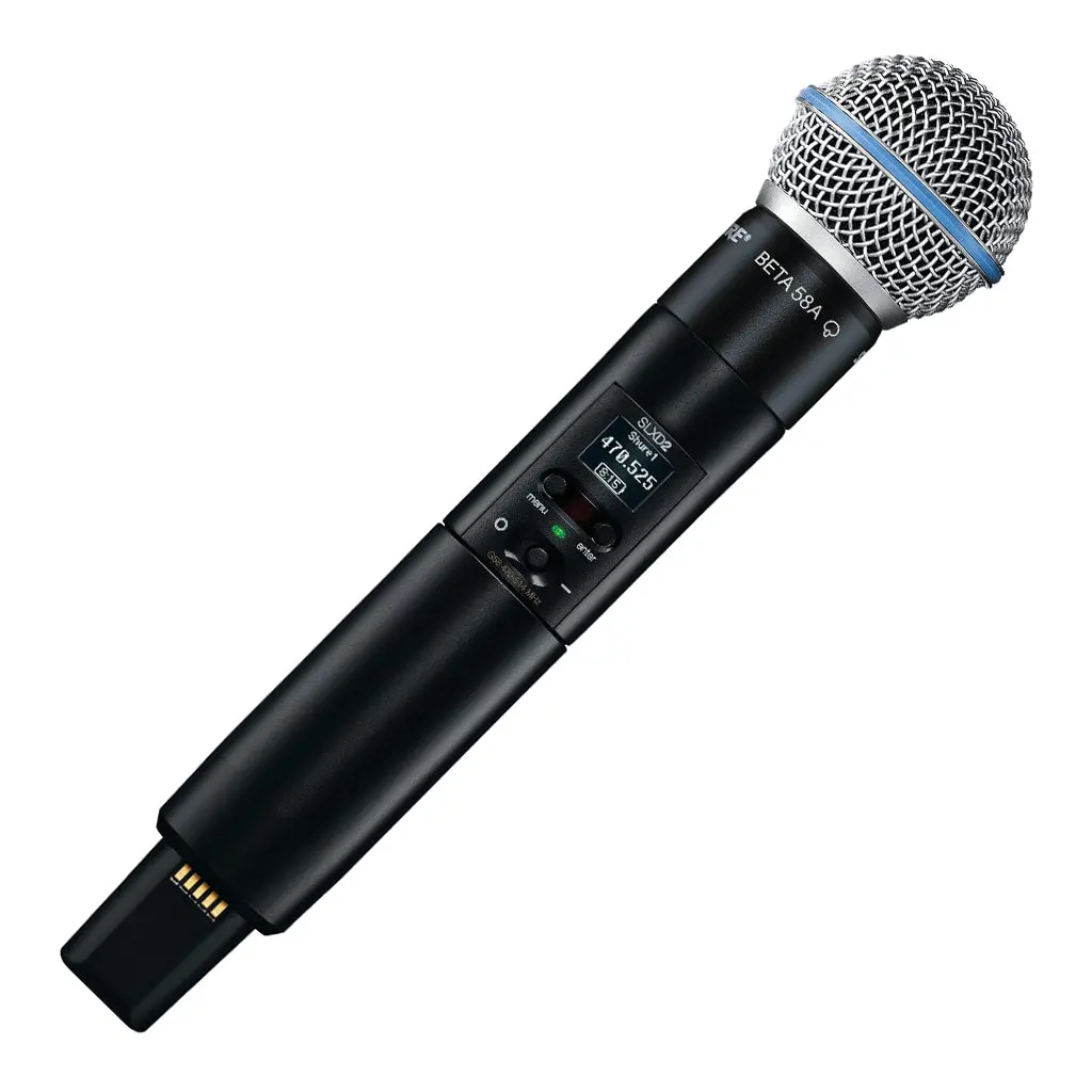 Shure Slx-D Digital Wireless Handheld Transmitter With Slxd2/Beta58 1