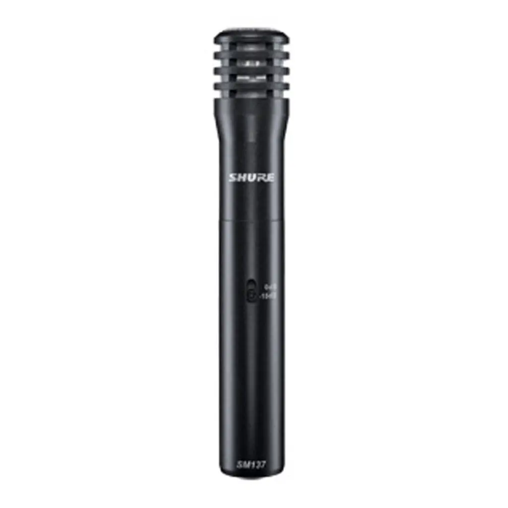 Shure Sm137 Cardioid Studio Instrument Condenser Microphone 1