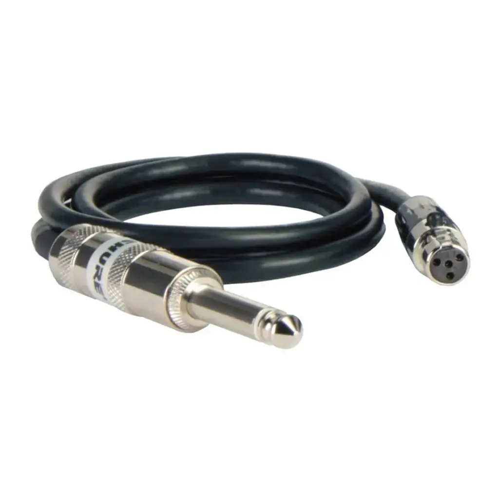 Wireless Mic Acc:Jack To Ta4f Instrument Cable 600Mm For U1 Uc1 Ulx1 Ur1 Slx1 Pgx1 1