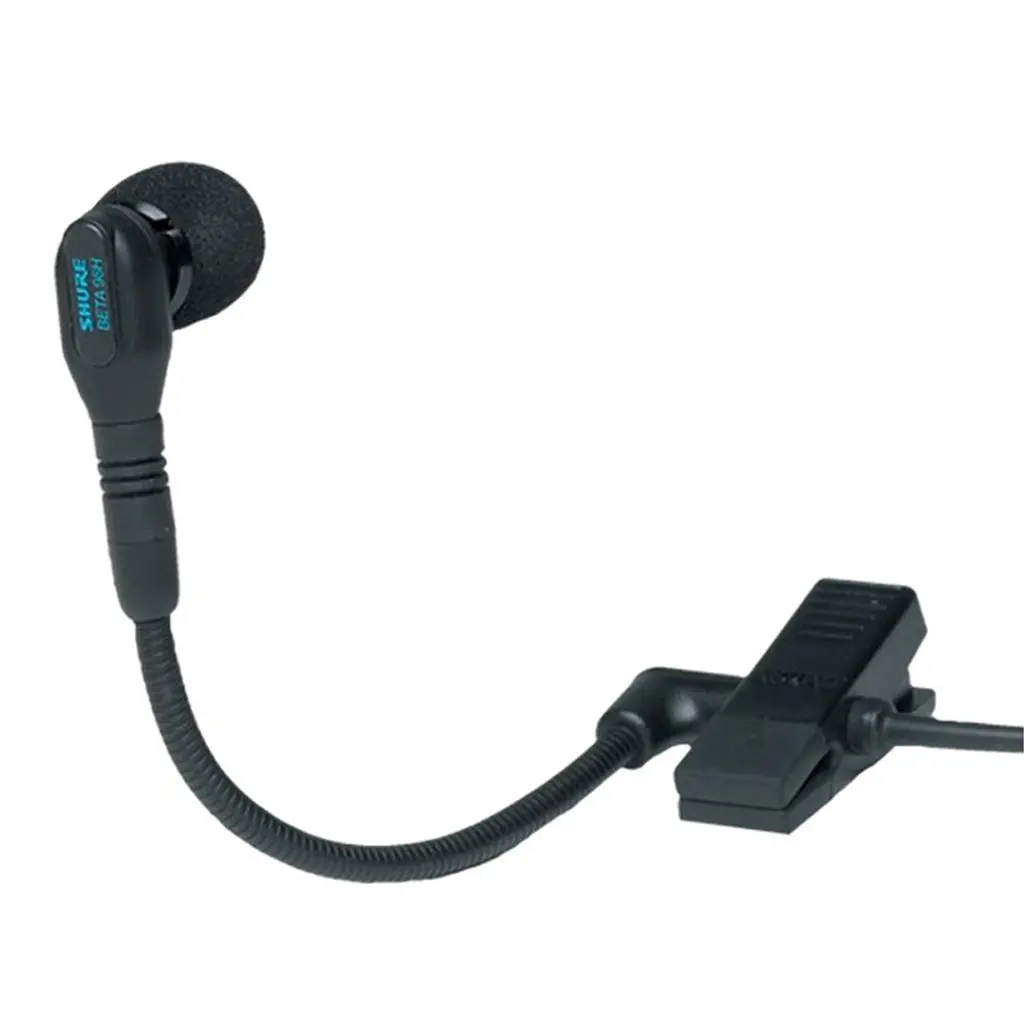 Shure Wb98h/C Cardioid Clip-On Instrument Microphone For Shure Wireless 1