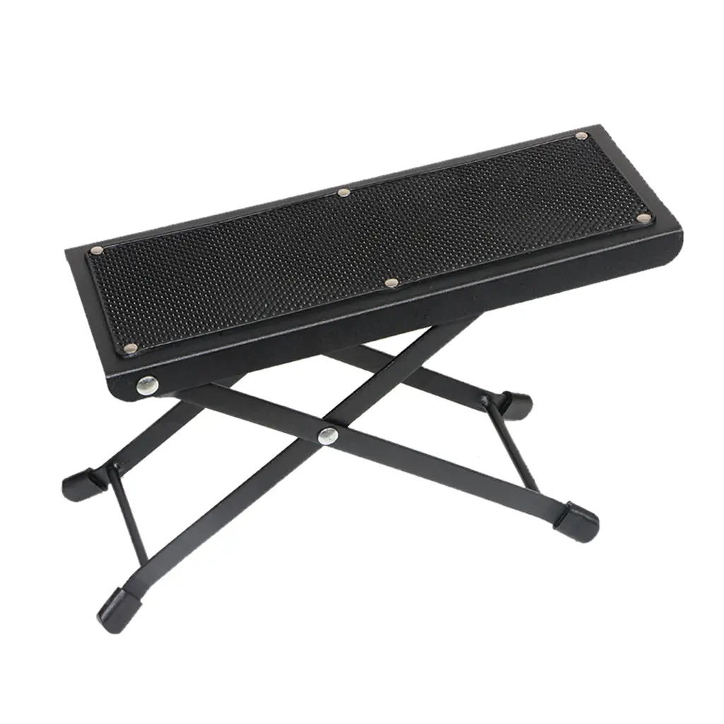 Hebikuo - J-46 Guitar Foot Stool - Black 1