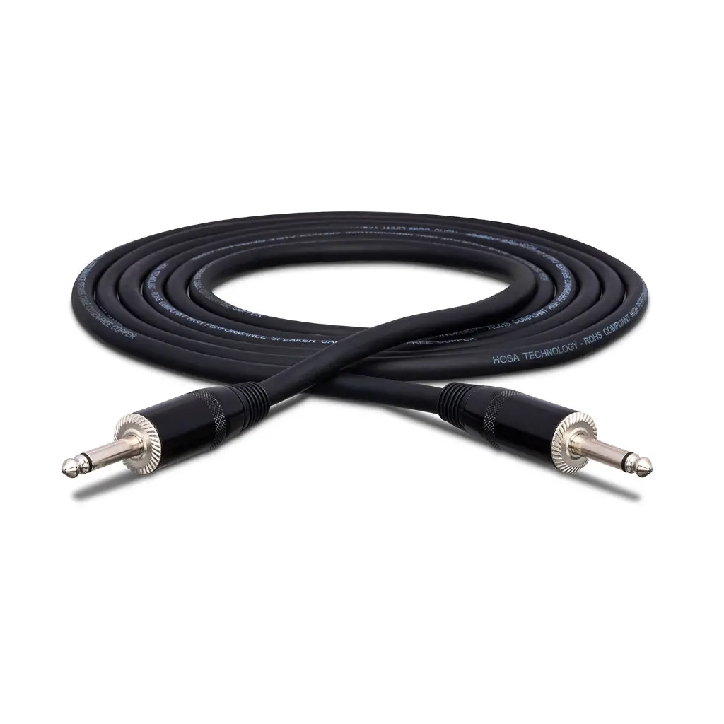 Hosa Technology Rean 1/4 In Ts To Same Pro Speaker Cable 10Ft 1