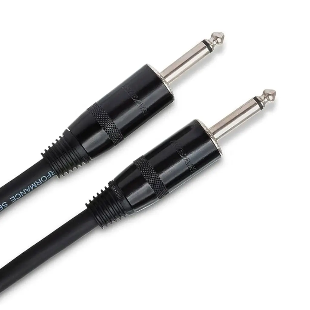 Hosa Technology Rean 1/4 In Ts To Same Pro Speaker Cable 10Ft 2