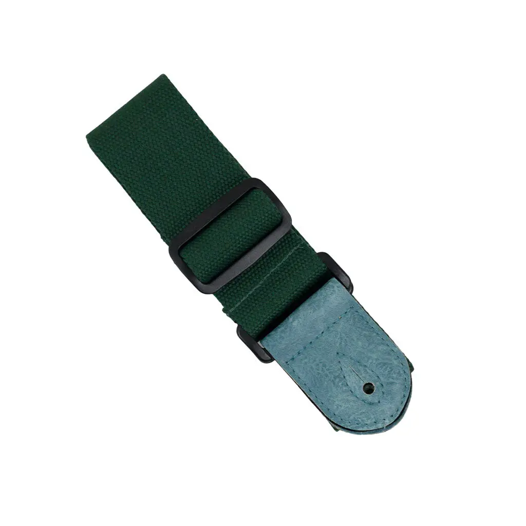 Sky Music F002 Guitar Strap - Green 1