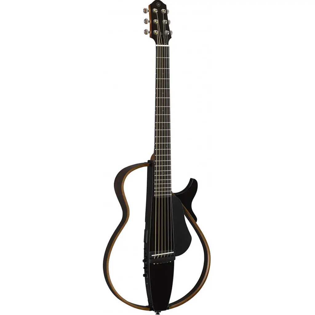 Yamaha Slg200stbl Silent Guitar Steel String - Translucent Black 2