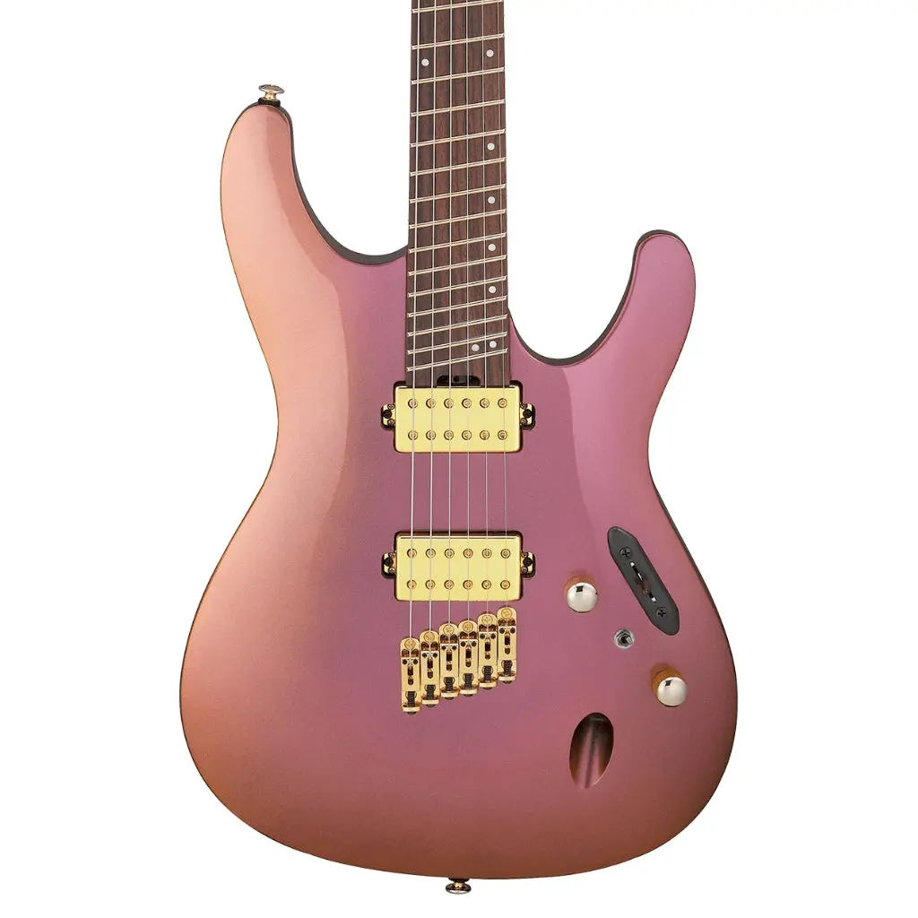 Ibanez Sml721 Electric Guitar - Rose Gold Chameleon 1