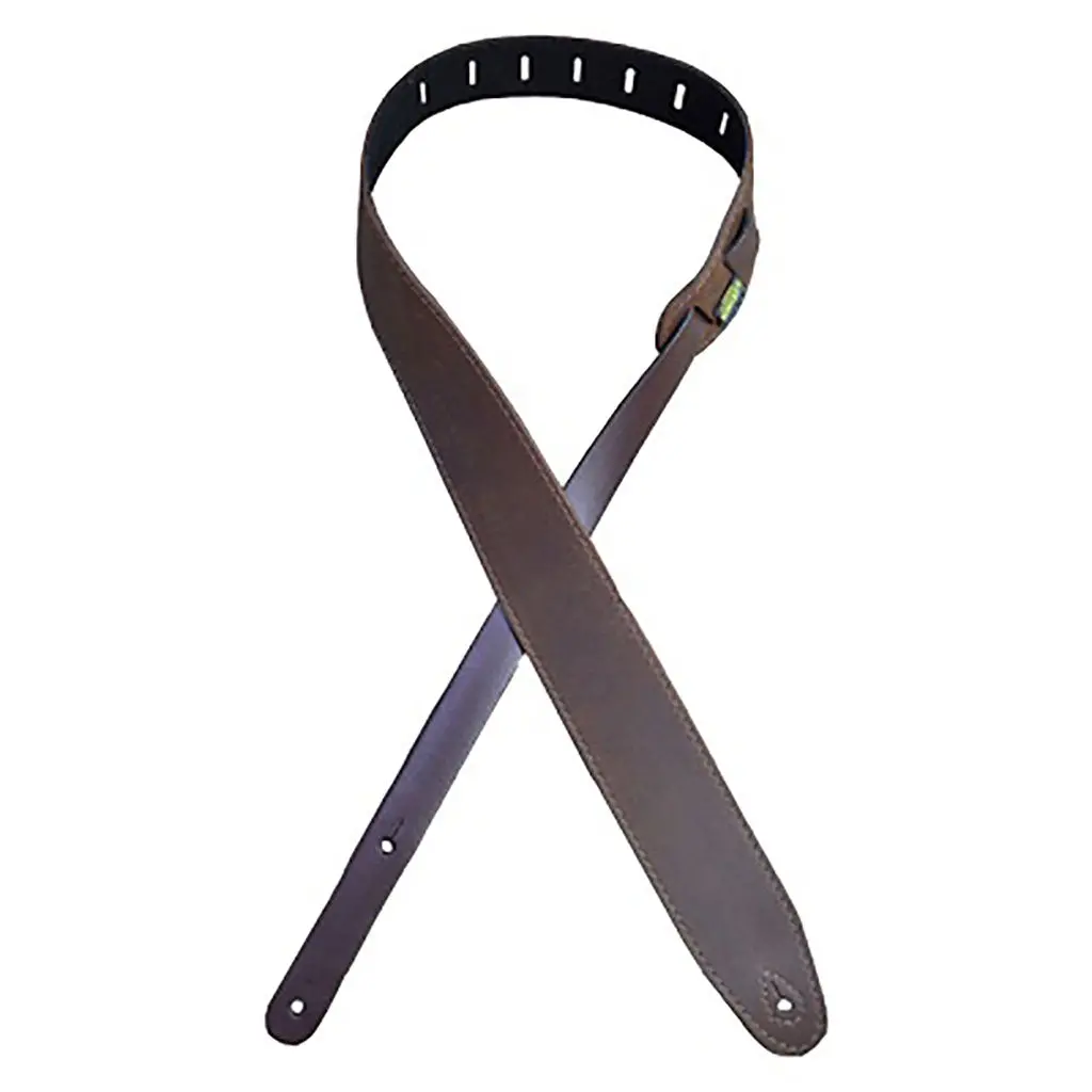 Colonial Leather Sos25-Br Gtr Strap 2 Soft Suede Brown 1