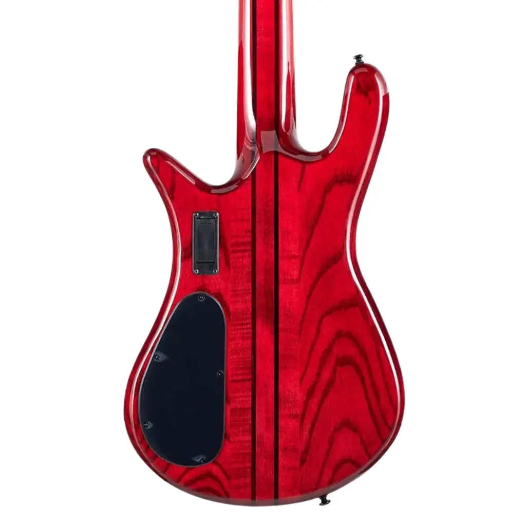 Spector Dimension 5 M/S Bass Guitar - Inferno Red 2