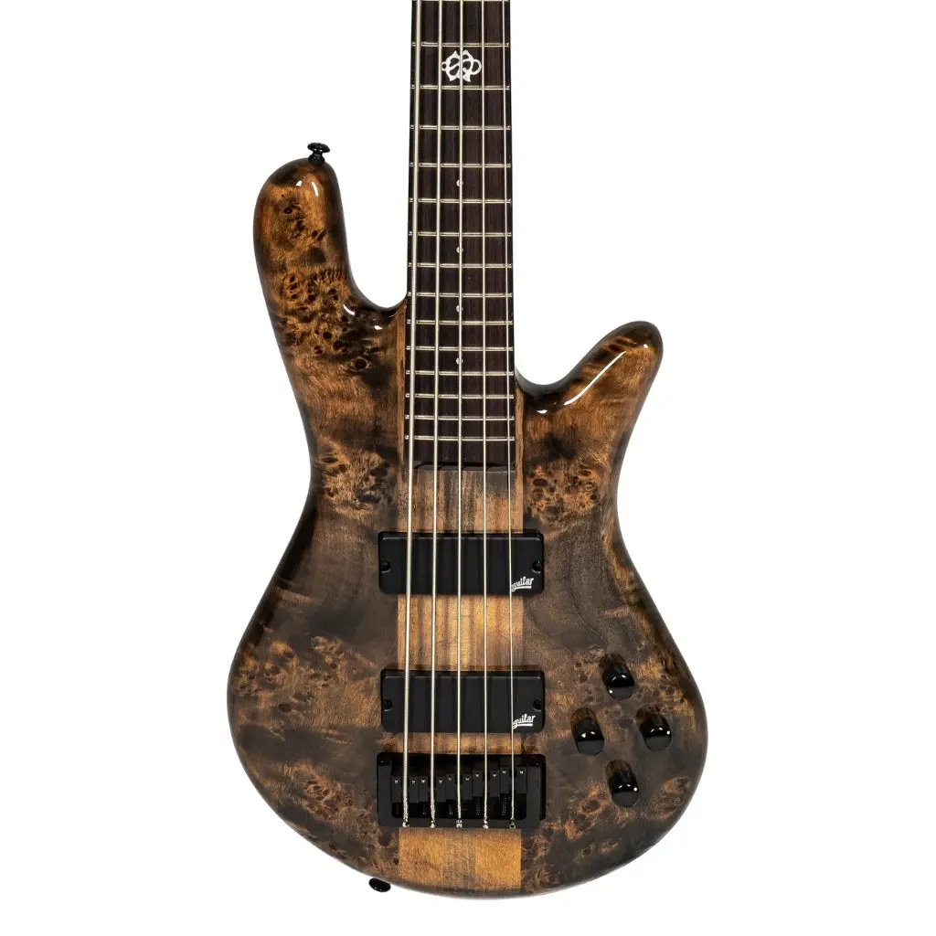 Spector Ethos 5-String Bass Guitar - Super Faded Black 1