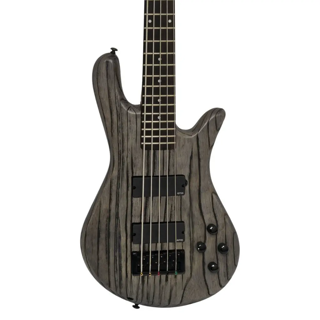 Spector Pulse 5 Bass Guitar - Grey Sandblast 1