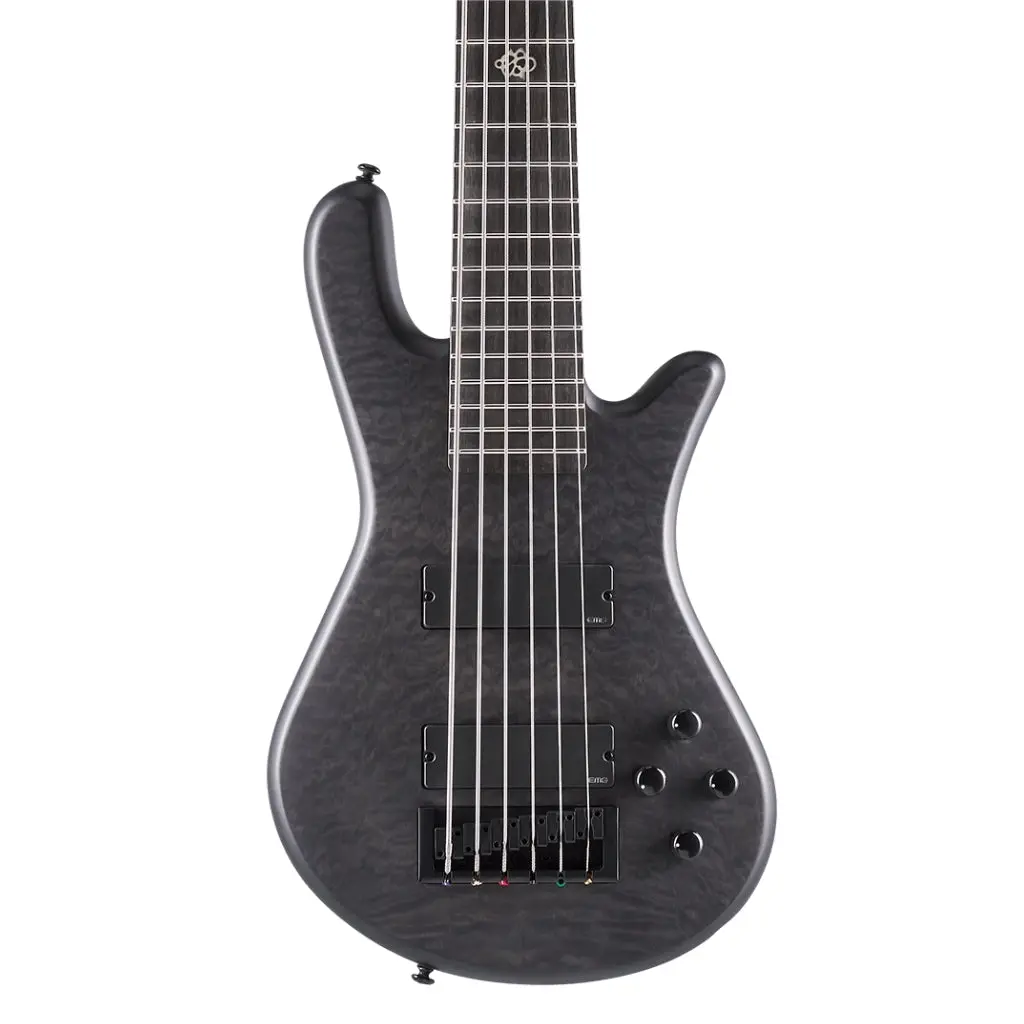 Spector Pulse 6 Bass Guitar - Black Stain Matte 1