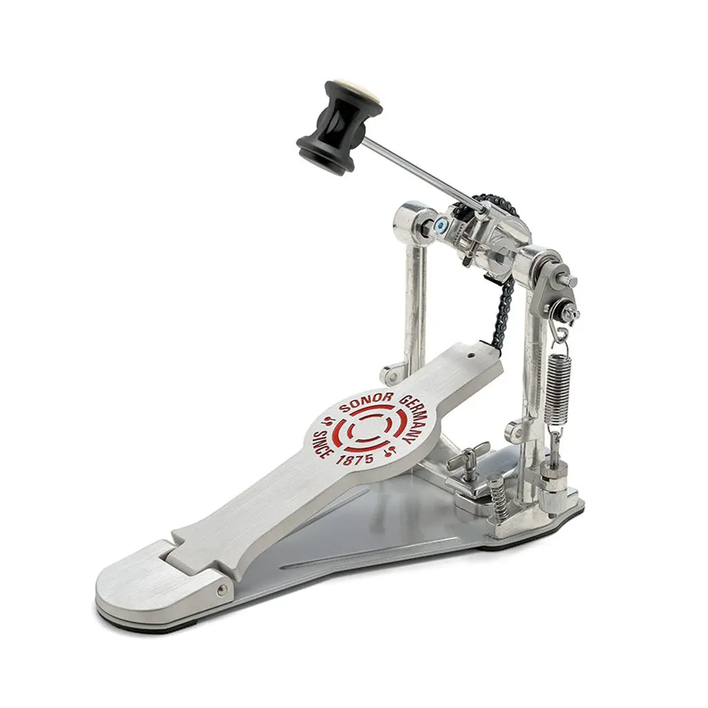 Sonor 2000 Series Single Pedal - Silver Lacquer Coating 1