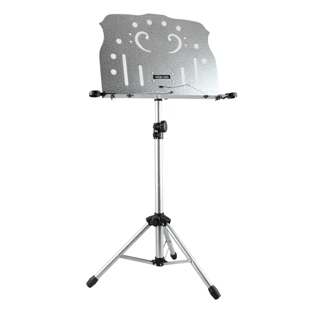 Hebikuo - Spa540 Premium Music Stand - Silver 1