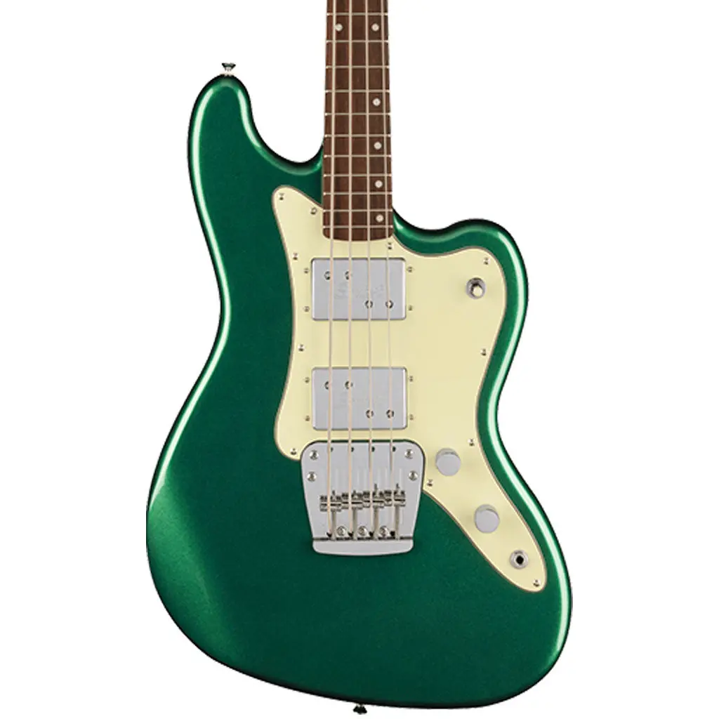 Squier Paranormal Rascal Bass Hh, Laurel Fingerboard, Mint Pickguard, Sherwood Green 1