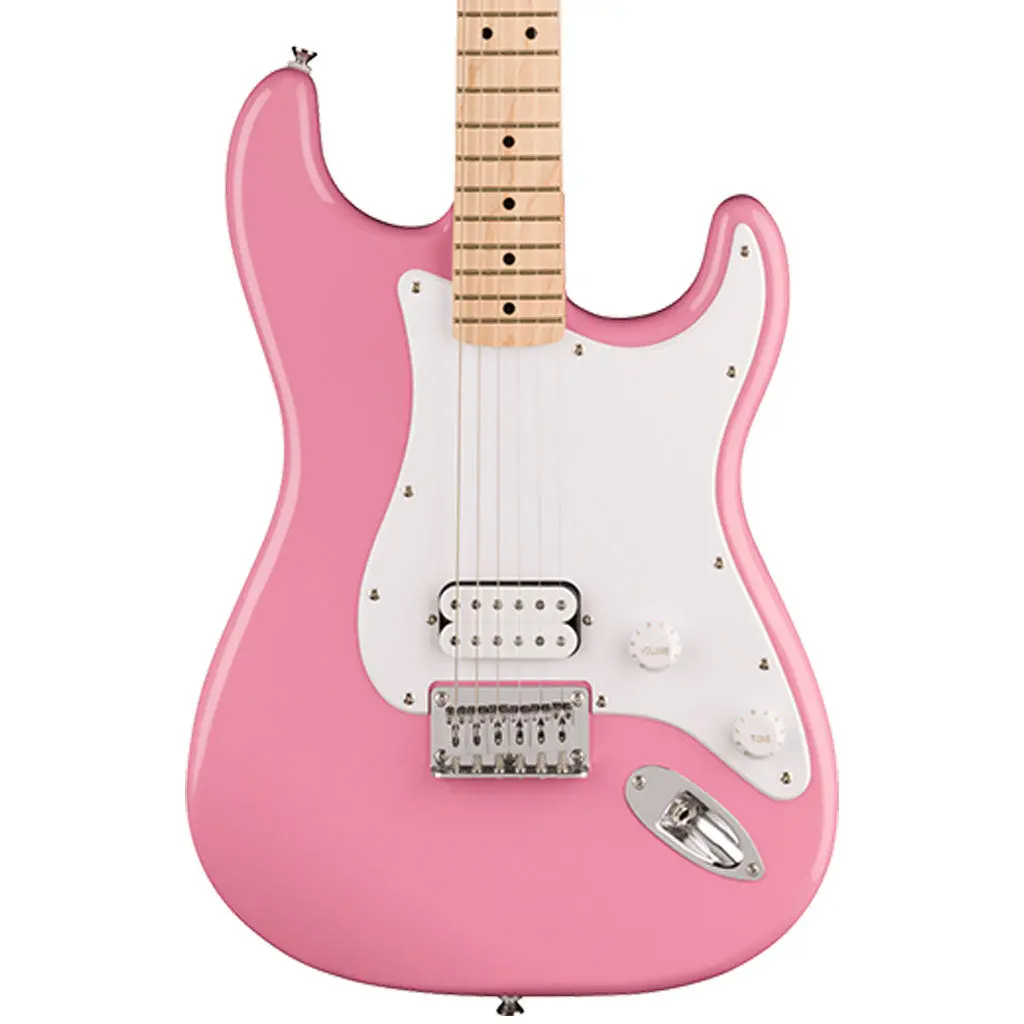 Squier Sonic™ Stratocaster® Ht H - Maple Fingerboard - White Pickguard - Flash Pink 1