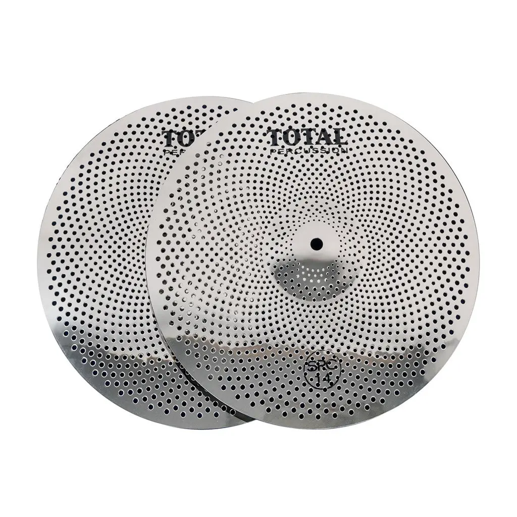 Total Percussion Sound Reduction Hi-Hats - 14" 1