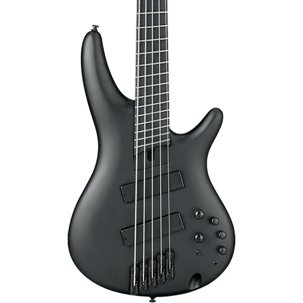Ibanez - Srms625ex 5 String Electric Bass - Black Flat 1
