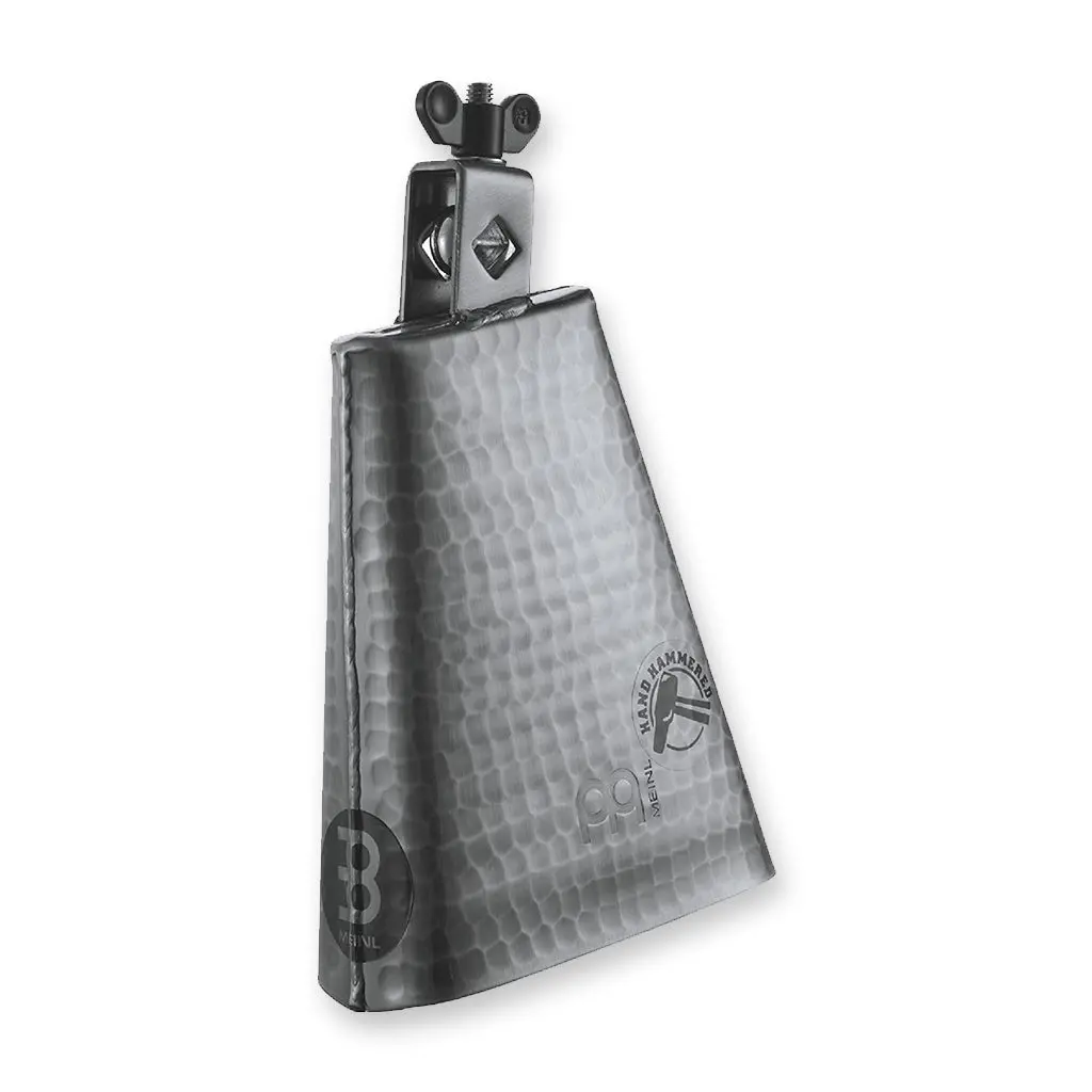 Meinl Hammered Cowbell: 6 1/4" - Hand Hammered Silver 1