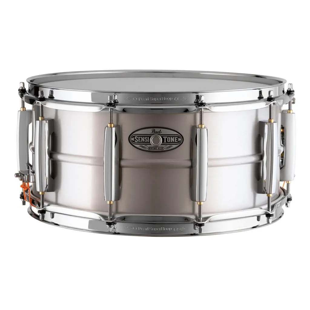 Pearl 14"X6.5" Sensitone Heritage Alloy Snare Drum - Aluminium 1