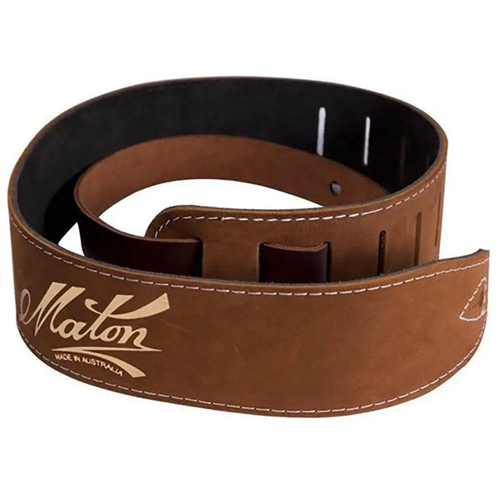 Maton Strap-Br Soft Strap - Brown 1