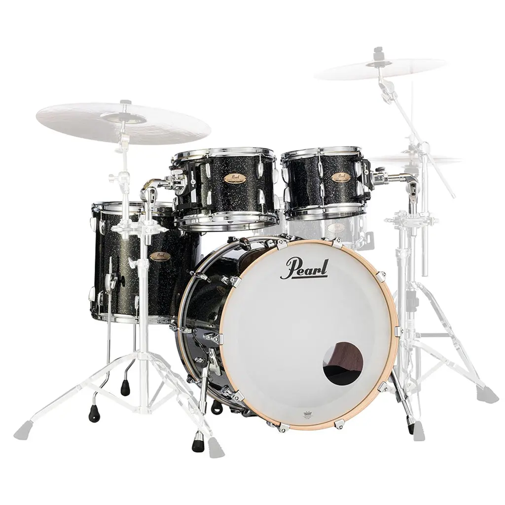 Pearl Session Studio Select 4-Piece Shell Pack - Black Halo Glitter 1