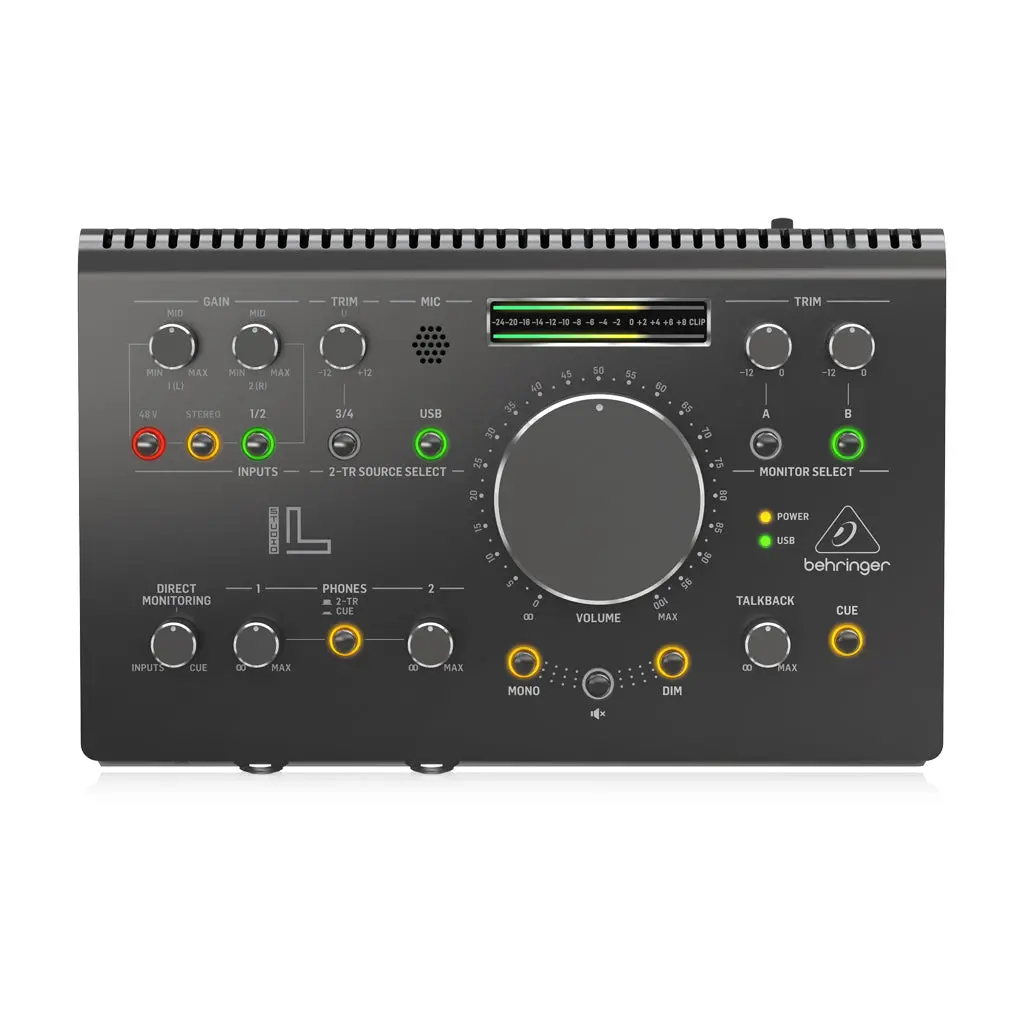 Behringer Studio L Usb Interface W/ Monitor Control 1