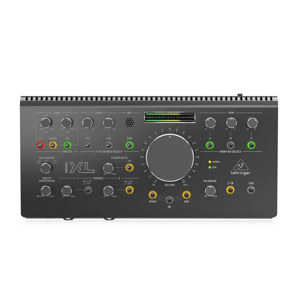 Behringer Studio Xl Usb Interface W/ Monitor Control 1