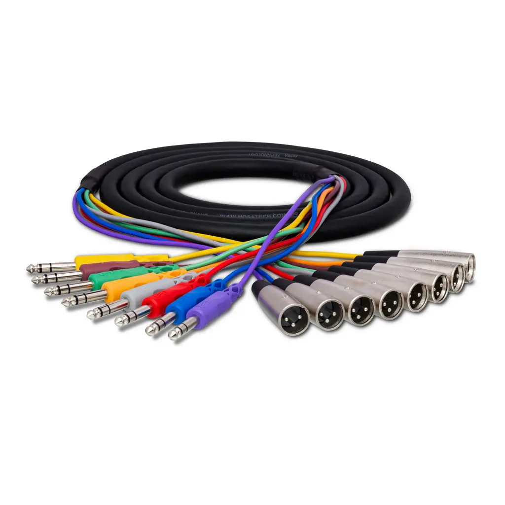 Hosa Technology Snake 1/4 Trs - Xlr3m 2 1