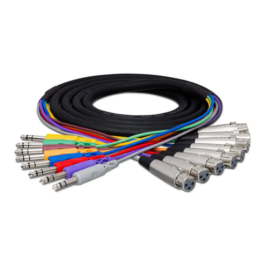 Hosa Technology Snake 1/4 Trs - Xlr3f 3 1