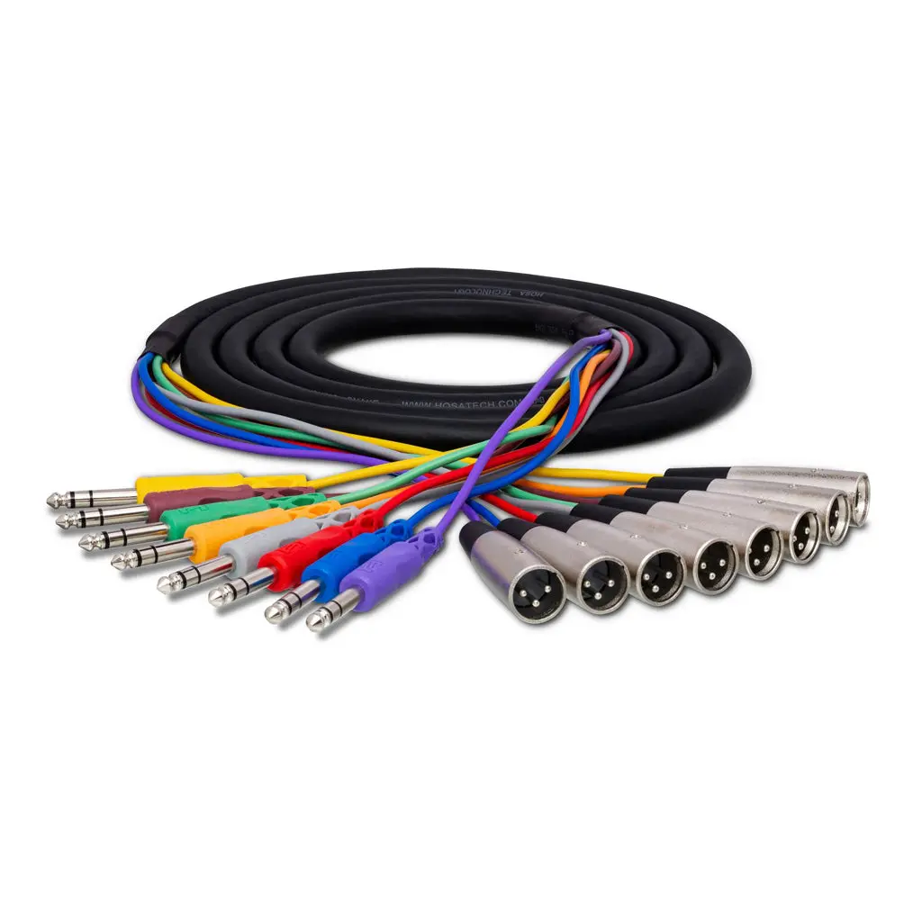 Hosa Technology Snake 1/4 Trs - Xlr3m 3 1