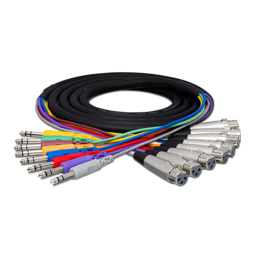 Hosa Technology Snake 1/4 Trs - Xlr3f 5 1