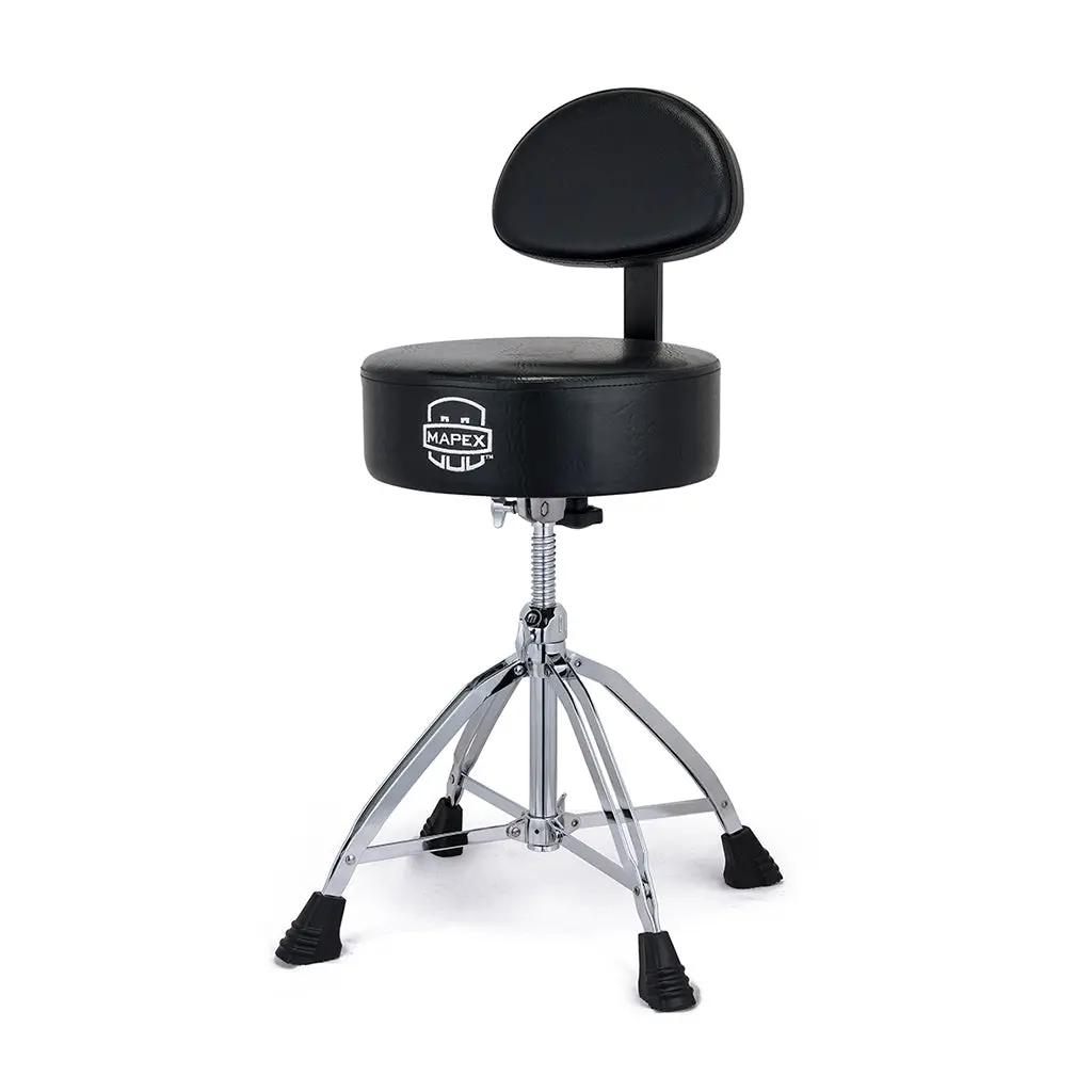 Mapex Drum Throne Round Seat With Back Rest 1