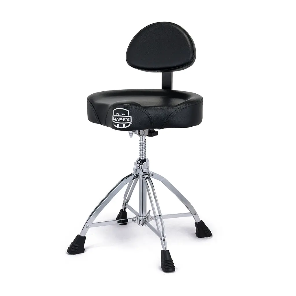 Mapex Drum Throne Saddle Seat With Back Rest 1
