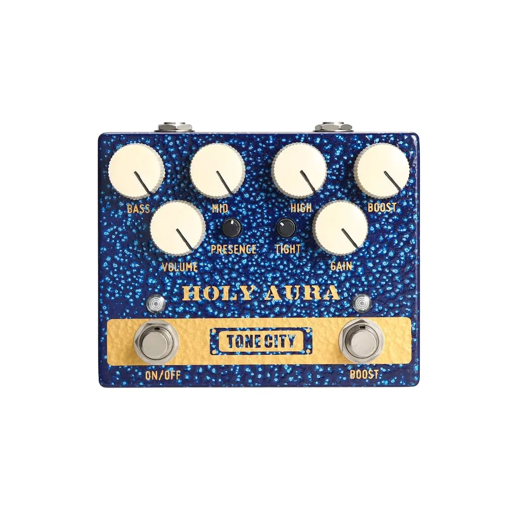 Tone City Audio - Deluxe Series Holy Aura - Distortion And Boost 1