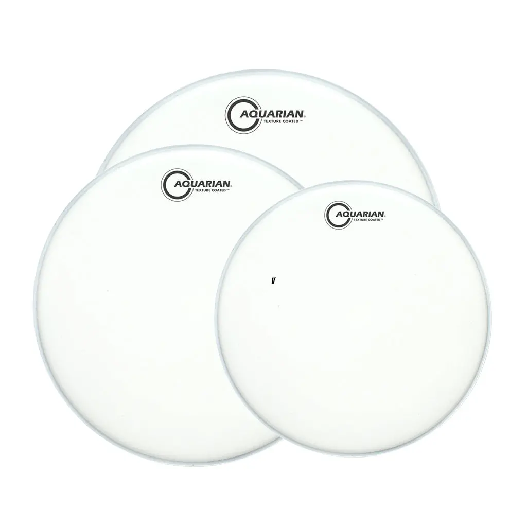 Aquarian Tcc Texture Coated Single Ply Pack 10", 12" & 16" 1