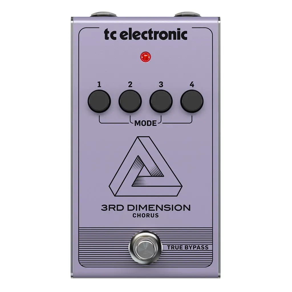 Tc Electronic - 3Rd Dimension Chorus - Vintage Analogue Chorus Pedal 1