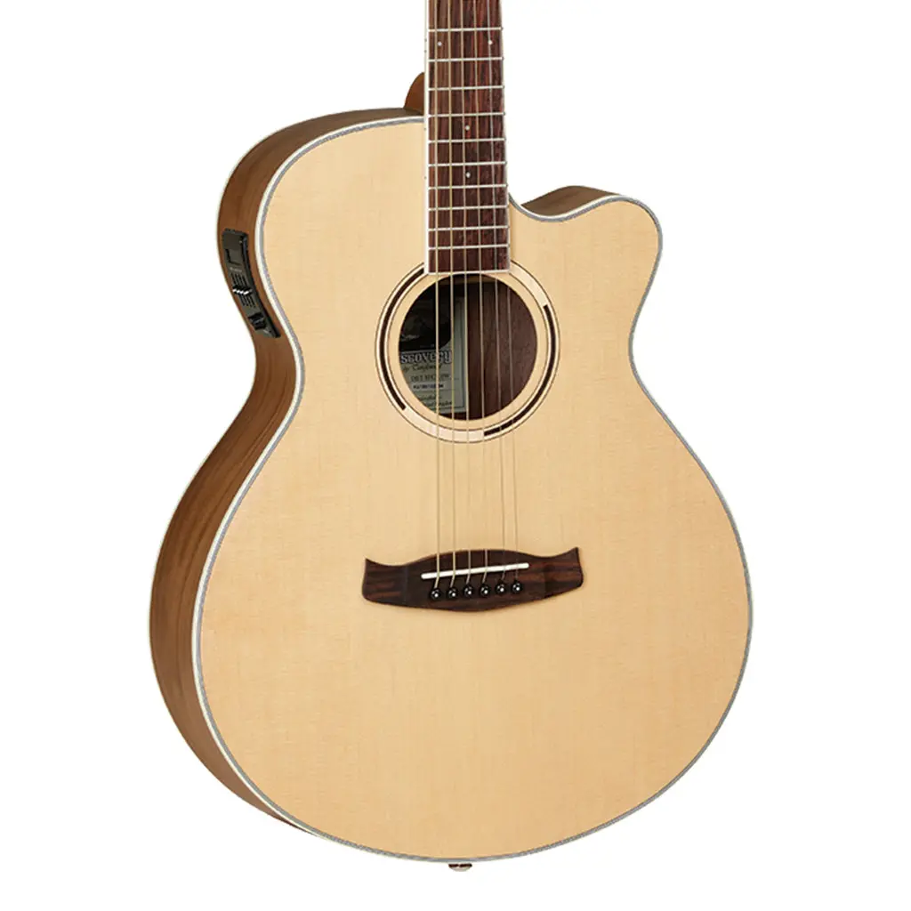 Tanglewood Discovery Exotic Superfolk C/E Black Walnut 1