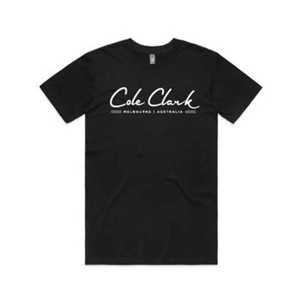 Cole Clark Sig Tee Black - Small | Merchandise & Apparel | Tee-Cc-Blk-S 1