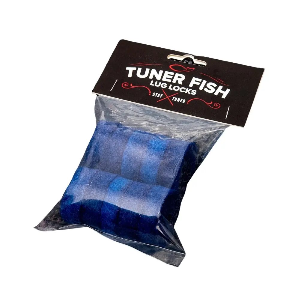 Tuner Fish Cymbal Felts - 10 Pack (Blue) 1