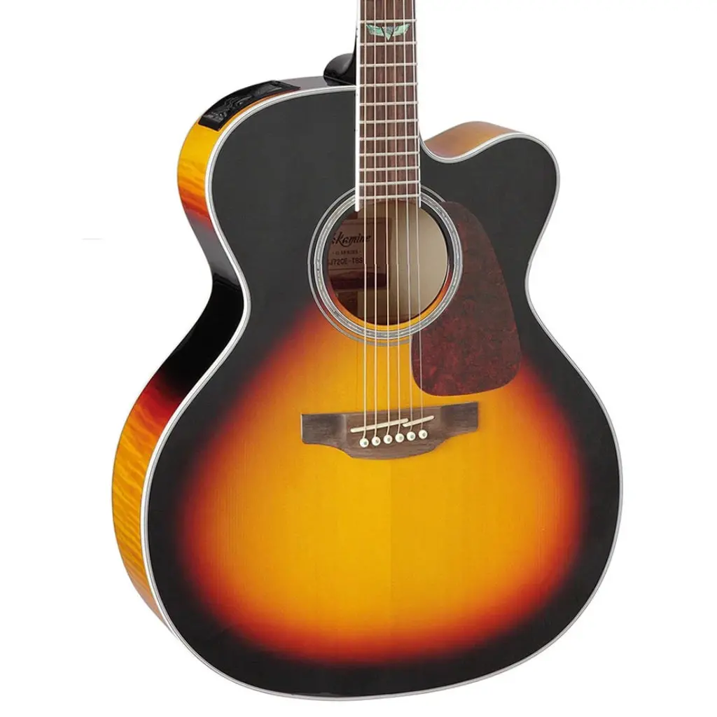 Takamine Gj72cenat Jumbo - Brown Sunburst Gloss 1