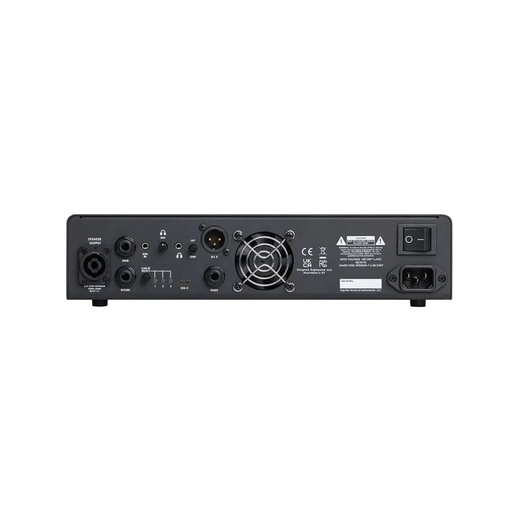 Aguilar Tone Hammer 700-Watt Head V2 2