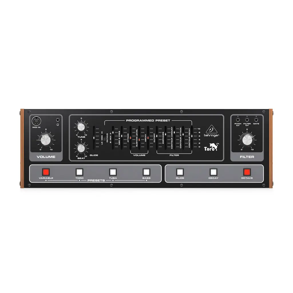 Behringer Toro Analog Bass Synthesizer 1