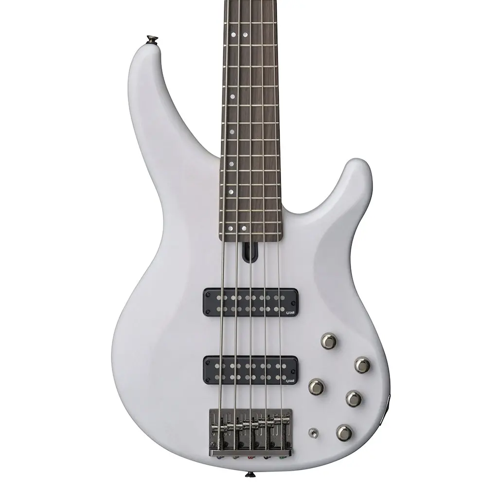Yamaha Trbx505 5 String Bass - Translucent White 1