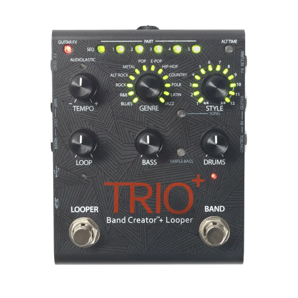 Digitech Trio+ Band Creator/Looper Pedal 1