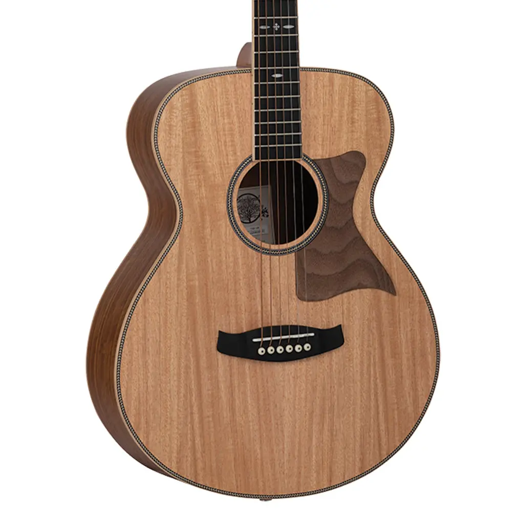 Tanglewood Tru3-Hr Reunion Pro Solid Australian Red Cedar Top Folk With Hawaiian Rain Wood Back And Sides 1