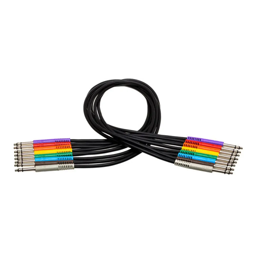 Hosa Technology Bal Patch Cbls Tt Trs-Same 3Ft 1