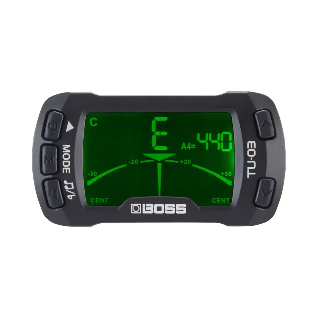 Boss Tu-03 Clip-On Tuner & Metronome 1