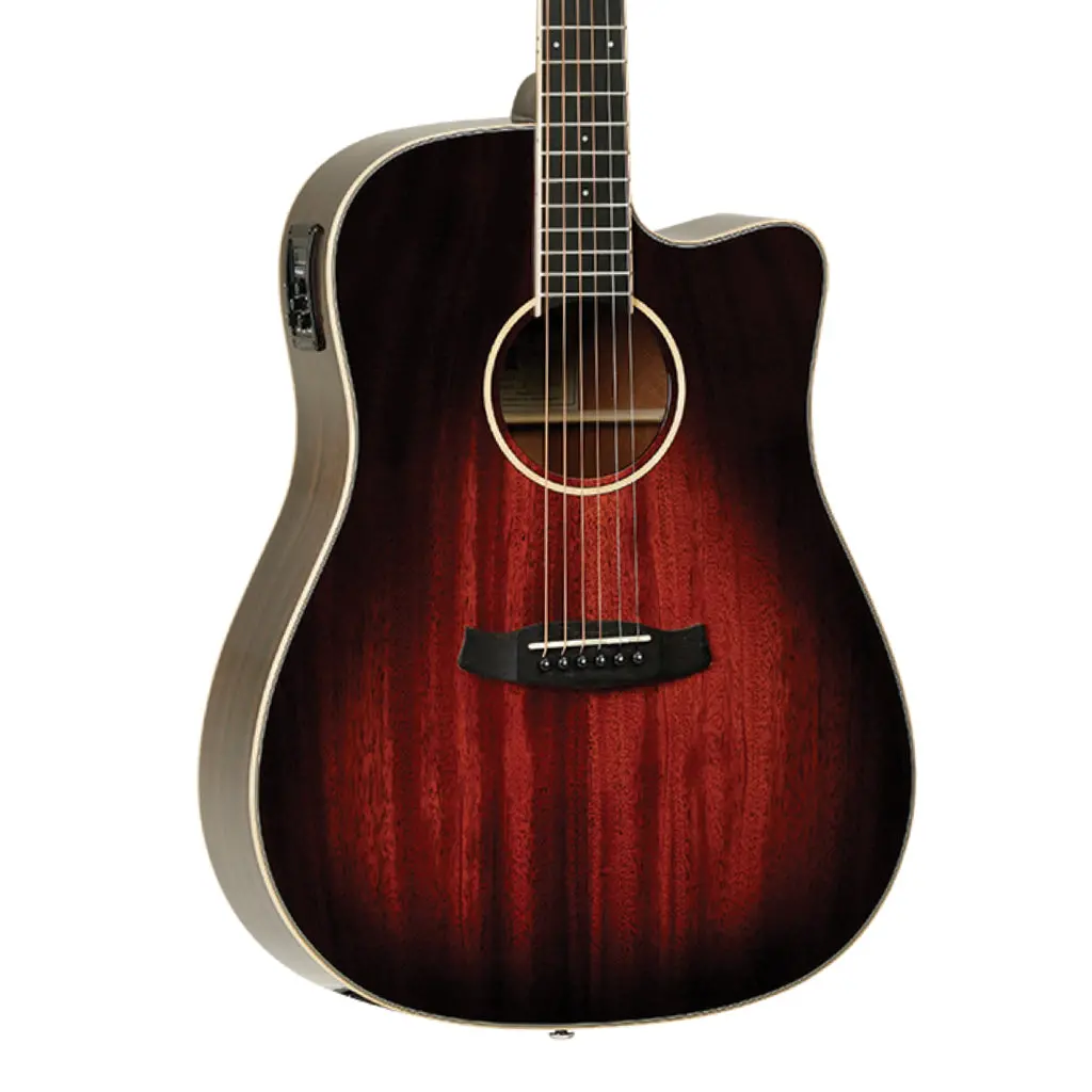 Tanglewood Winterleaf Dreadnought Ce - Antique Vintage Burst Gloss 1