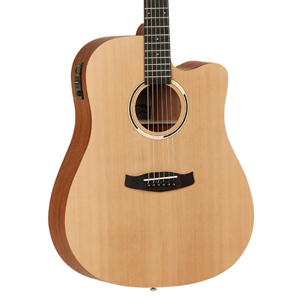 Tanglewood Twr2dce Roadster Ii Dreadnought Cutaway With Pickup 1