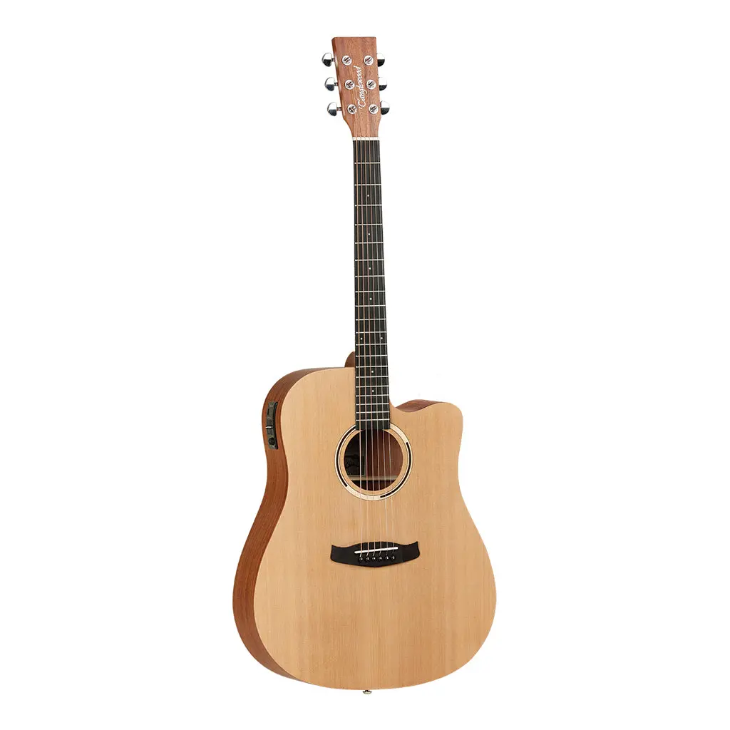 Tanglewood Twr2dce Roadster Ii Dreadnought Cutaway With Pickup 2